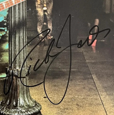 Rick James Signed Street Songs LP Album ICZ Dave Norman Autograph