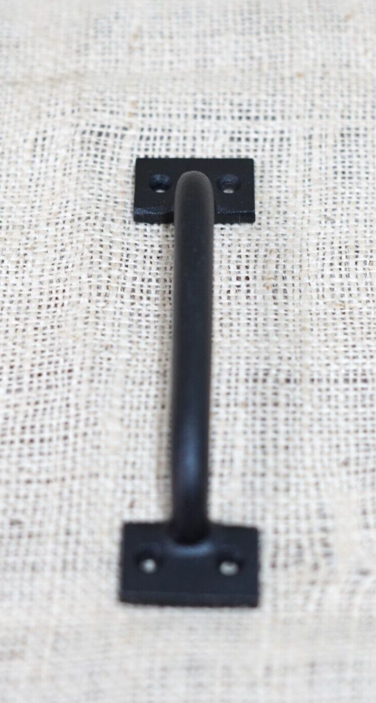 20 Drawer Pulls Matte Black Vintage Style Handles Grasp Door 6" Kitchen eBay