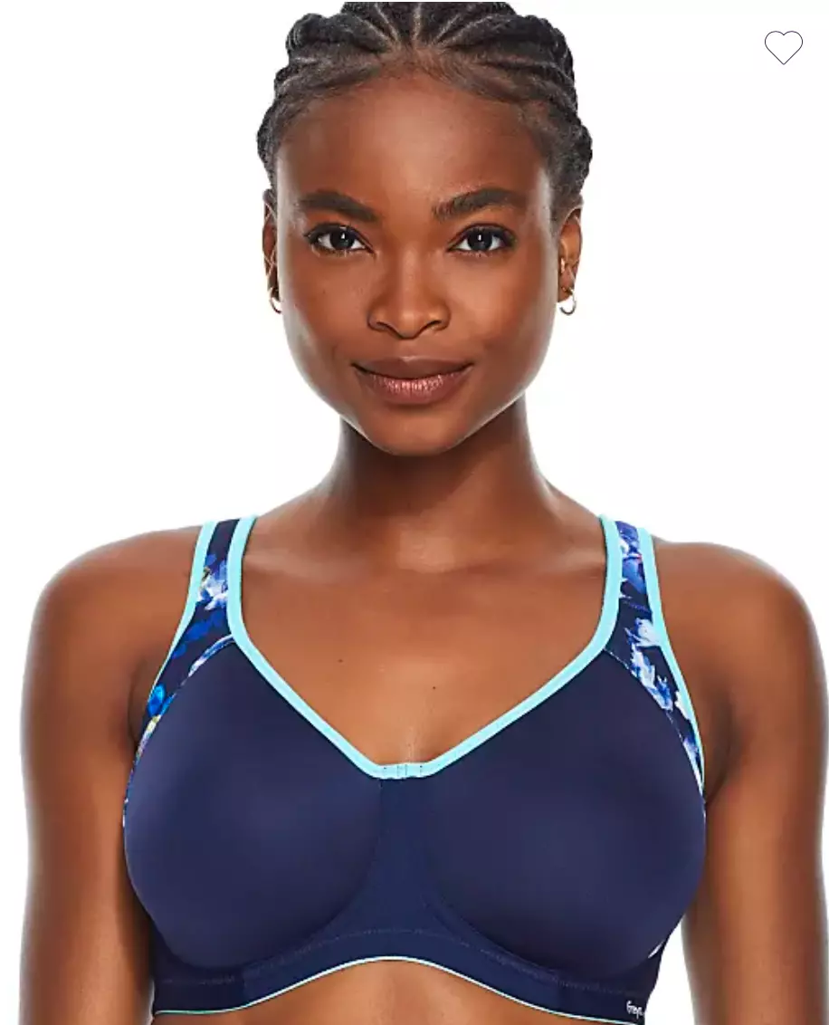 Freya Active 34ff Sonic Underwire Molded Sports Bra 4892 Peachy Nude for  sale online