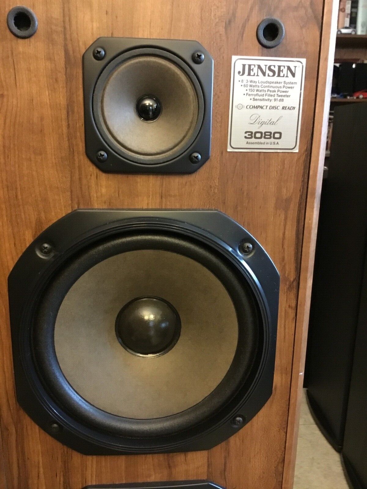 JENSEN Tower FloorStanding Speakers. Model 3080. USA. eBay