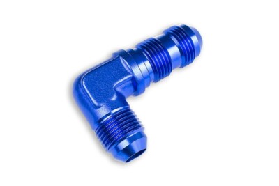 Fitting Adapter Verbinder Anschluss Schott 90' AN12 Blau