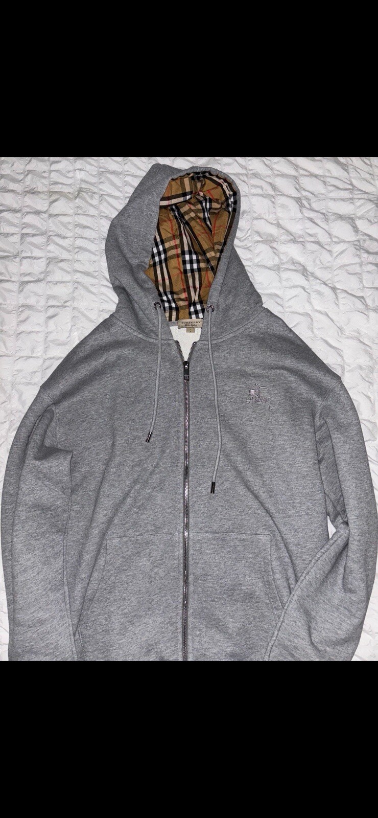 Grey Burberry Jacket