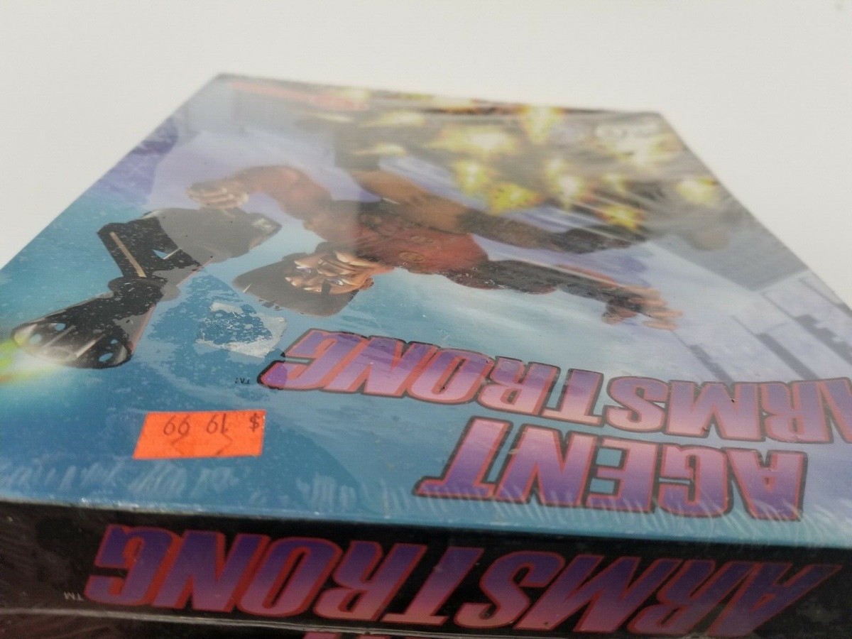 Agent Armstrong (PC, 1999) Big Box PC Game Virgin Interactive Windows 95 Sealed 40421005260