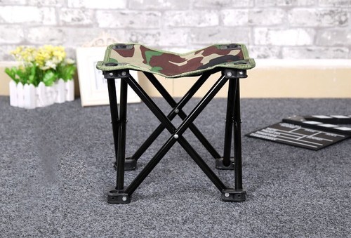 Outdoor Folding Fishing Stool ultralight Backless Camping Picnic Carry-on Chair - Picture 8 of 16