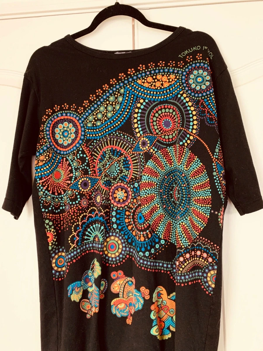 Tokuko 1er Vol Premier Vol Japan Top T-shirt Cotton size Large + 