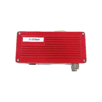 Pleiger- Druck Sender DRUCKMESSUMFORMER Typ Wg 238 250 Stange / 24VDC