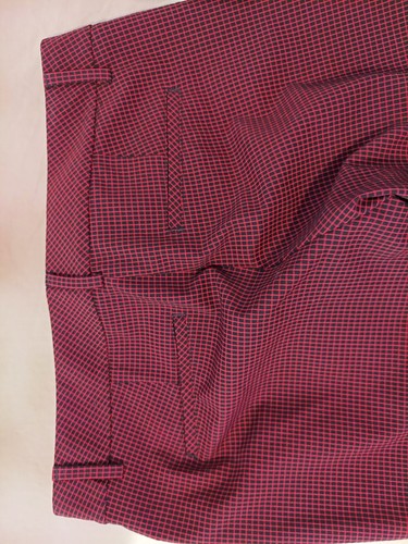 Womens Express Dress Pants 4 Red Slack Trouser Khaki Columnist - Picture 2 of 10