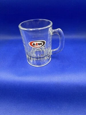 A & W Root Beer Mugs - Mini Size