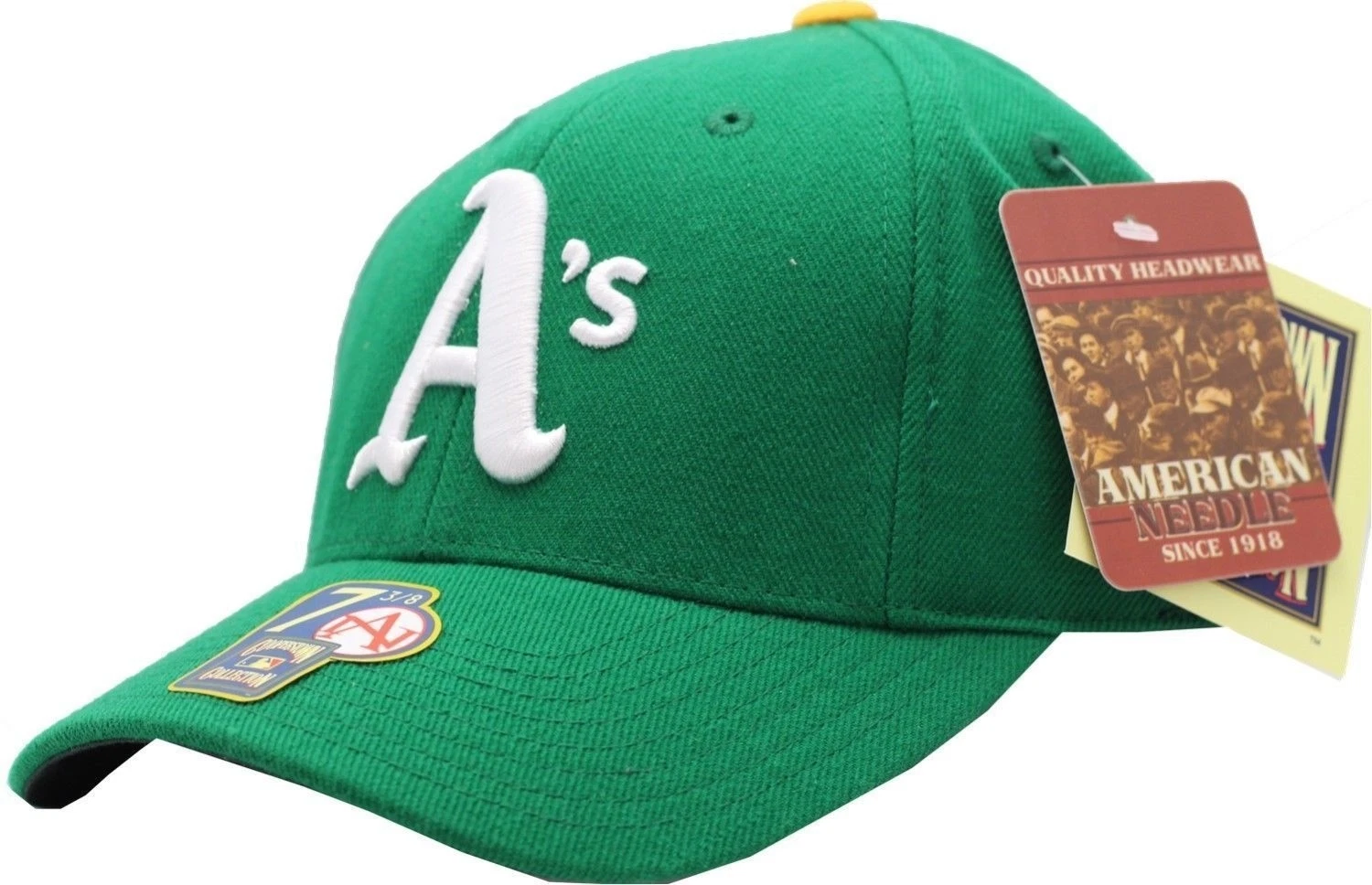 Oakland Athletics 1976 Retro Wool Fitted Cap - 8417-8421