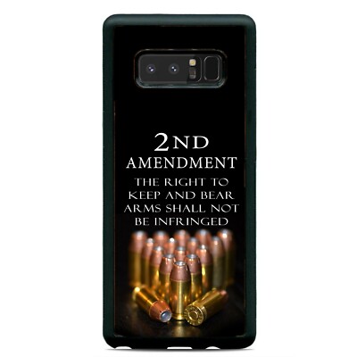 Bullets & Guns 2nd Amendment Case Cover Samsung Galaxy Note 20 Ultra 10 Plus 9 8