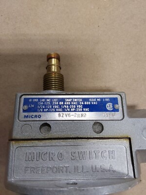 Honeywell BZV6-2RN2 Limit Switch Basic BZV62RN2