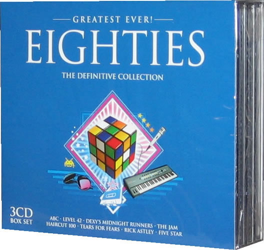 Greatest Ever Eighties 3 CD of 80s 1980s Original Music