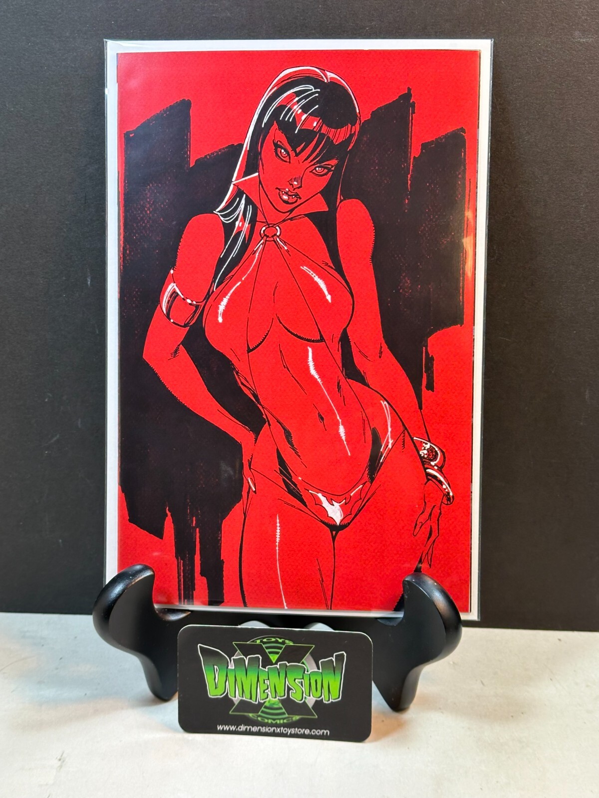 VAMPIRELLA #1 1:50 J SCOTT CAMPBELL VIRGIN COVER VARIANT COMIC DYNAMITE 2017 NM