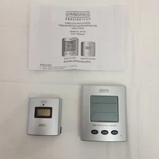Springfield Wireless Digital Thermometer 91756 Humidity ,Wireless Outdoor Sensor