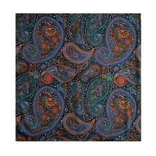 Large Square Scarf 43" Silk Scarf Fashion Scarves Silk Feeling Hair Wrapping ...