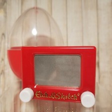 Ohio Art Company Miniature Etch A Sketch in Red Easter Egg Artist Game Child Toy