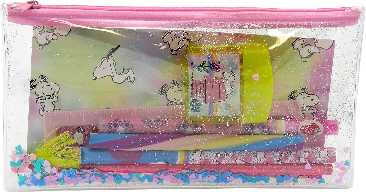 Набор пеналов CYPBRANDS Unisex Kids Snoopy с канцелярскими принадлежностями, Мульти