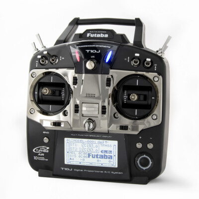 Futaba 10JA 10-CH 2.4Ghz T-FHSS Airplane/Heli Radio w/R3008SB Receiver FUTK9200