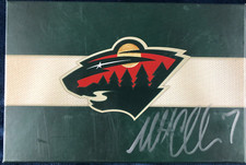 2017-18 Matt Cullen Autographed Minnesota Wild Season Ticket Holder Box