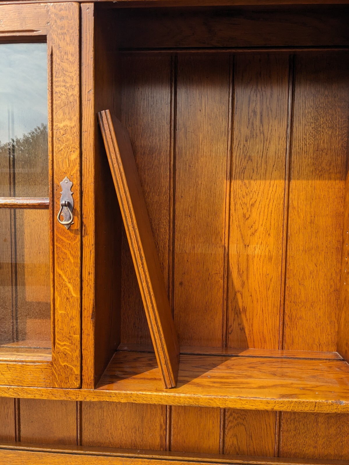 Vintage Solid Wood Oak Furniture Village Welsh Dresser Country