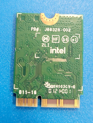 Intel AX201NGW WiFi 6 AX201 802.11ax Bluetooth 5.2 Wireless
