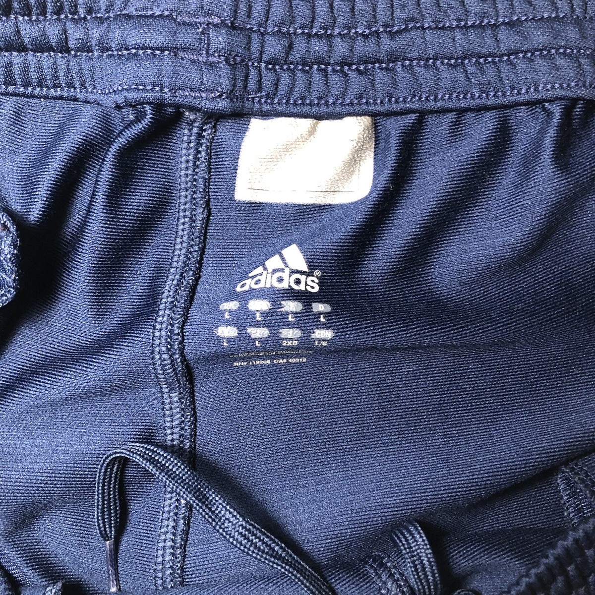 ‘’‘’ Adidas Chicago Fire Camps Training Athletic Shorts Mens Large Navy
