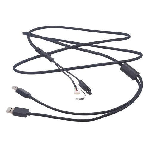 Black USB Cable Power Line 1.8m Data Cord For Logitech G413 G512 G513 Keyboard