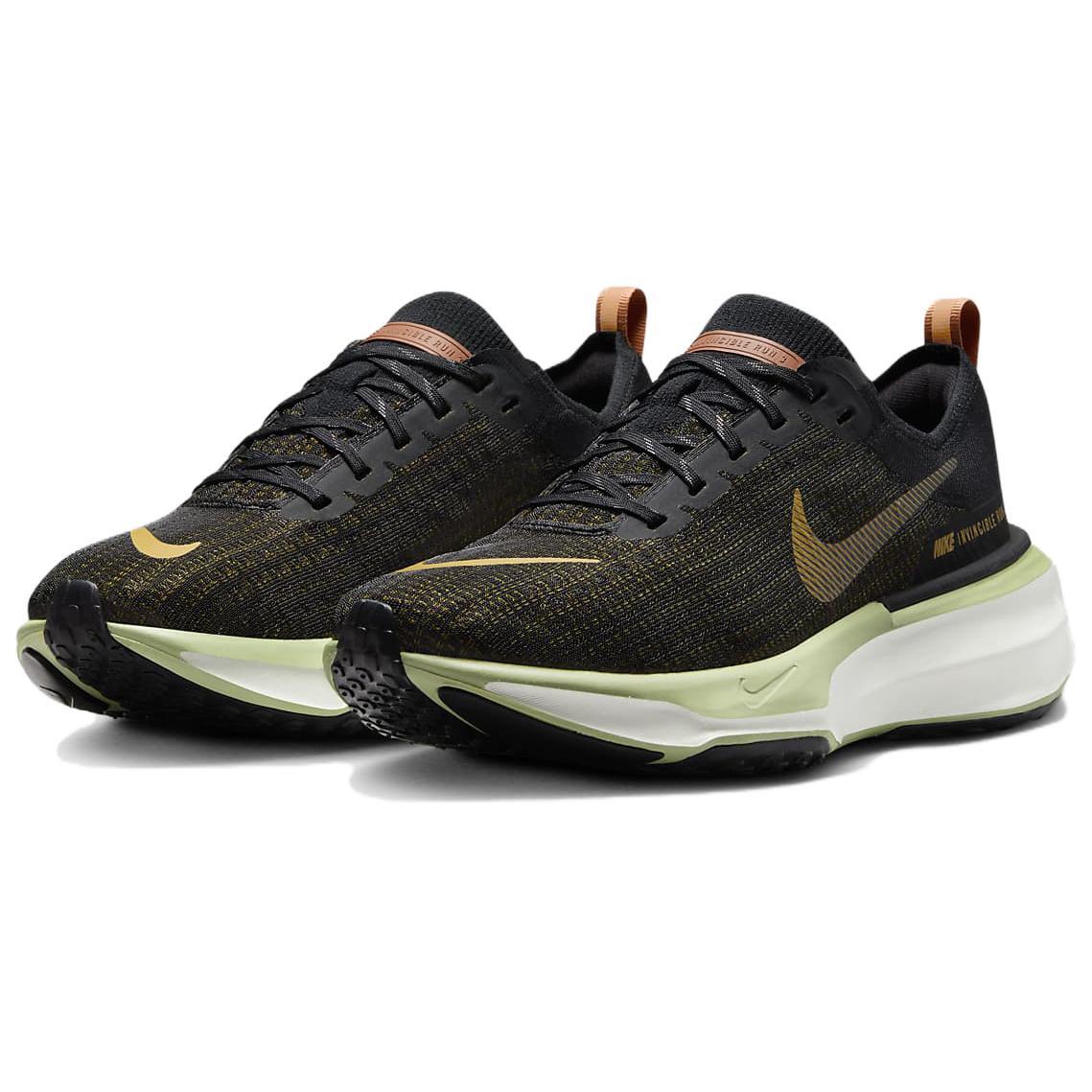 Nike ZoomX Invincible Run Flyknit 3 Black Bronzine - DR2615 Nike ZoomX Invincible Run Flyknit 3 Black Bronzine - DR2615
