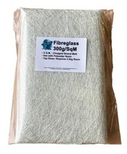 Fibreglass Glass Fibre GRP Chopped Strand Mat CSM GRP 300g Sq M  1x0.95m