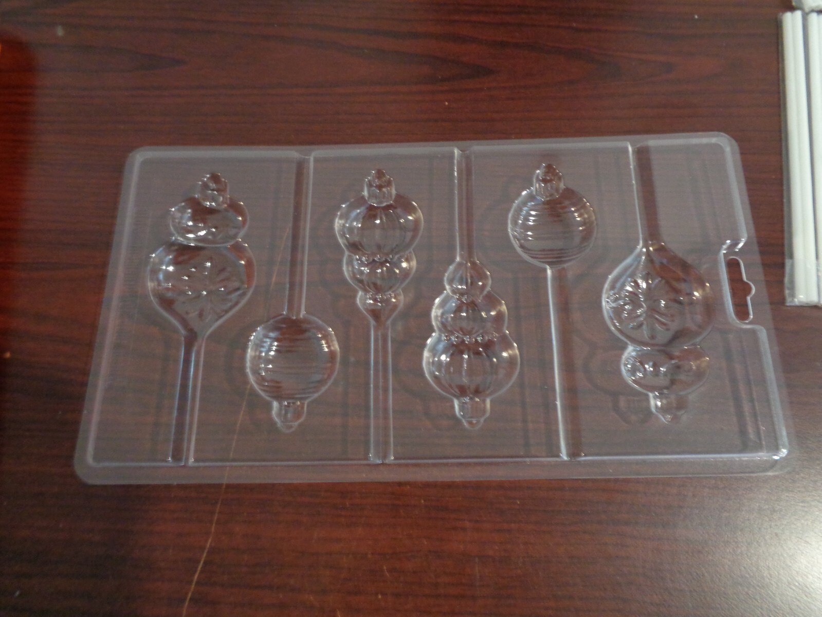 Wilton Holiday Christmas Candy Lollipop Making Kit Contains 3 Molds Sticks Bags