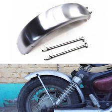 1 Set Silver Motorcycle Steel Plate Rear Fender Fit For Yamaha XV250 Virago New