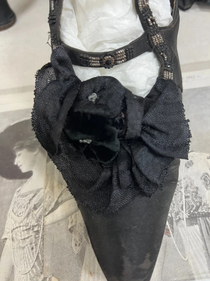 Винтажная женская деловая обувь. Европейский, около 1910-1920. - Изображение 4 из 4