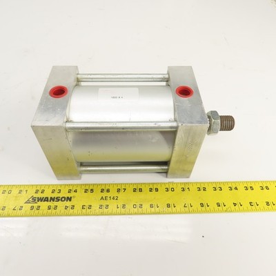Advance Automation Double Acting Air Cylinder 4'' Stroke 4'' Bore 1'' Rod 1/2'' NPT