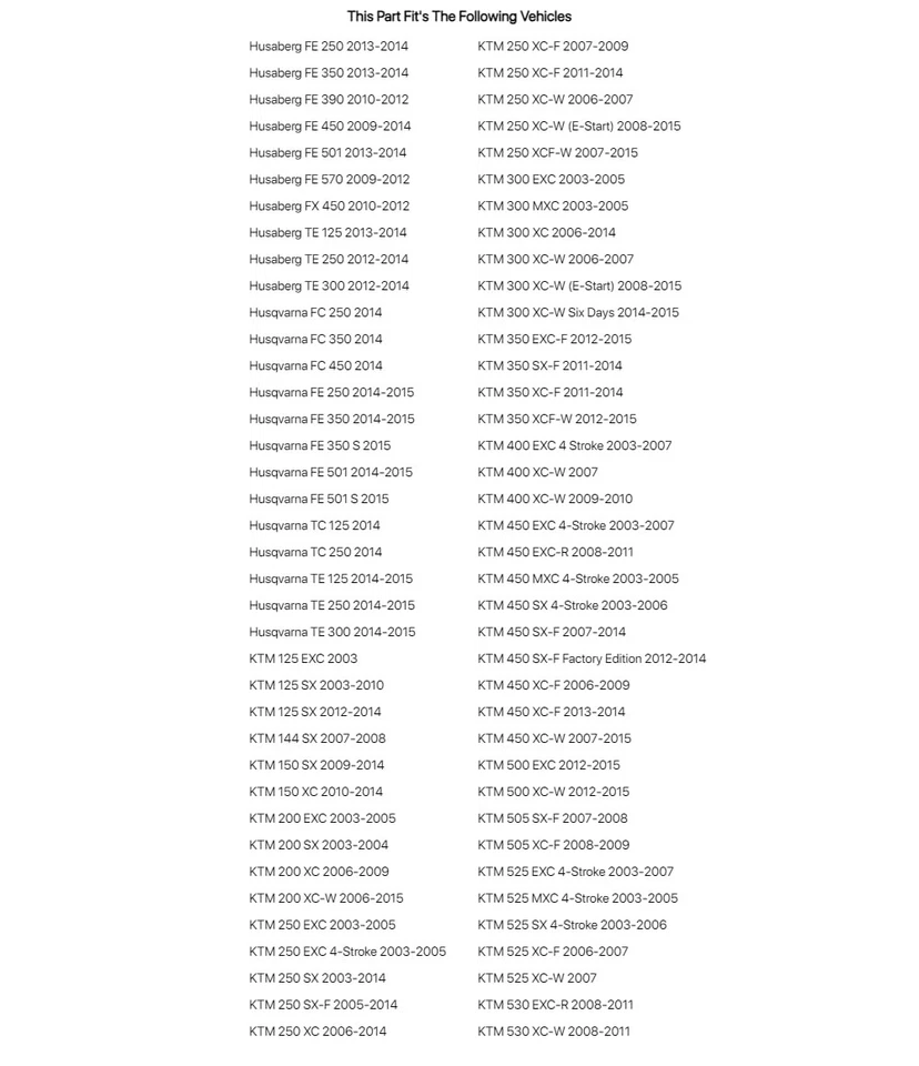 Acerbis X-Brake Front Disc Cover with Mounting Kit Orange For KTM 300 EXC 2003 - Imagem 4 de 4