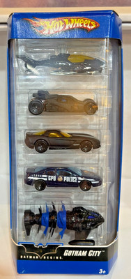 Hot Wheels 2006 Batman Begins Gotham City 5-Pack 1:64 Diecast Viper Helicopter