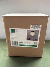 Dunelm Sligo Industrial Outdoor Bathroom Flush Ceiling Light