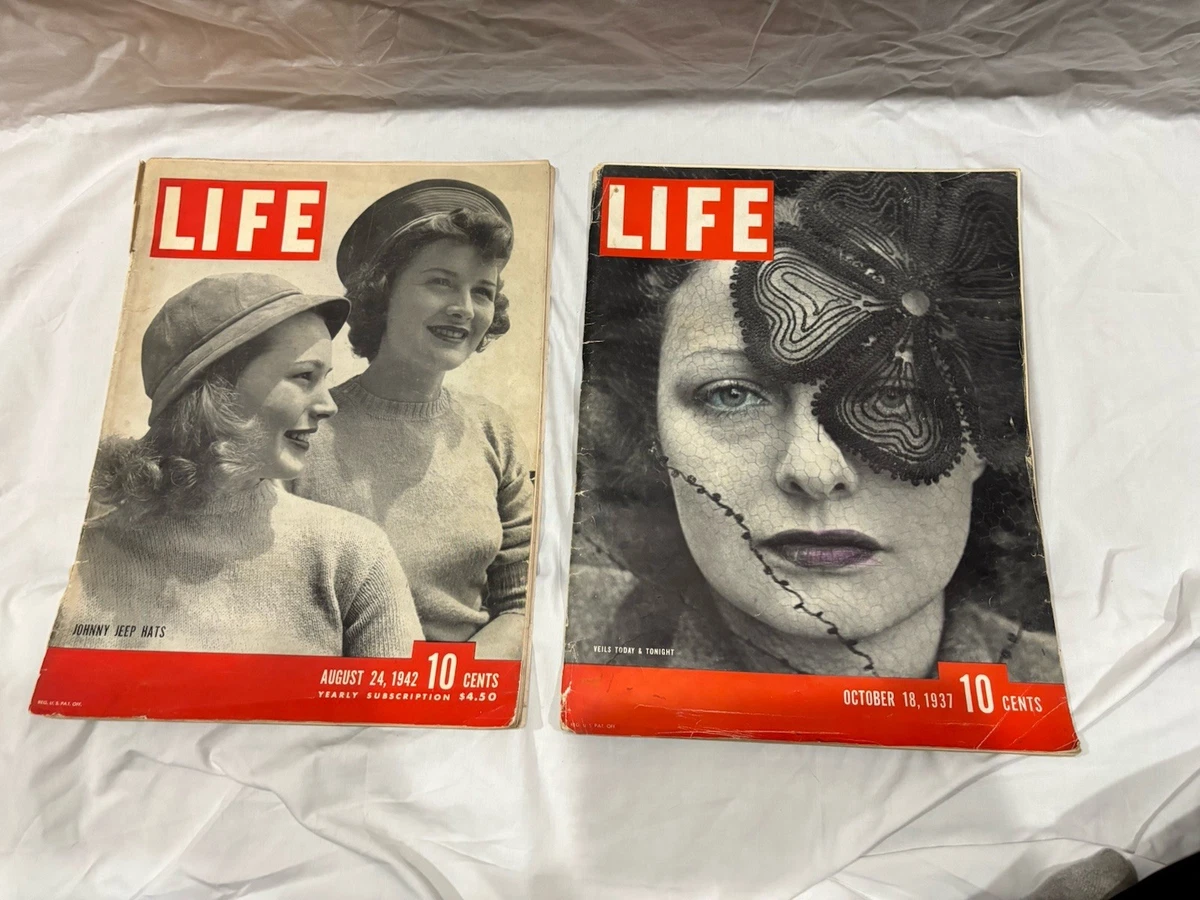 Life Magazines 1900-1939 for sale - eBay