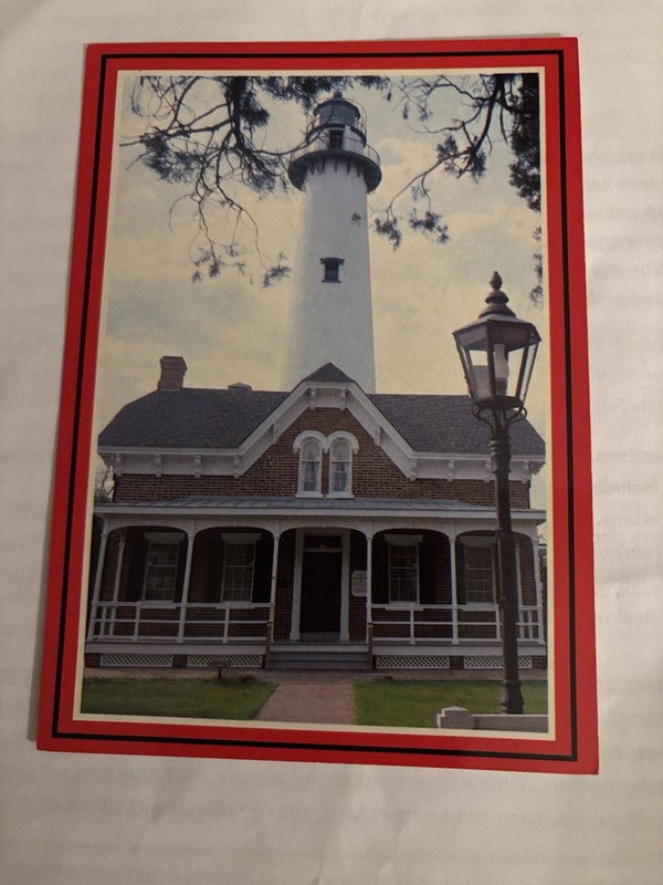 Postcard -St. Simons Lighthouse
