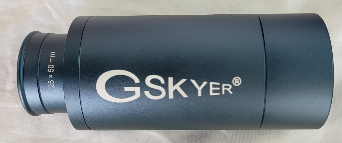 25x50 Gskyer Monocular Telescope HD High Powered Scope w/ FMS Lens BAK-4 Prism