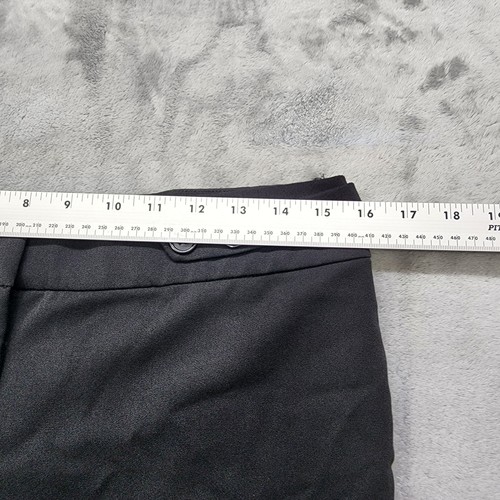 Maurices Pants Women 5/6 Black Low Rise Slim Leg Crop Capri Button Tab Waist - Bild 10 von 14