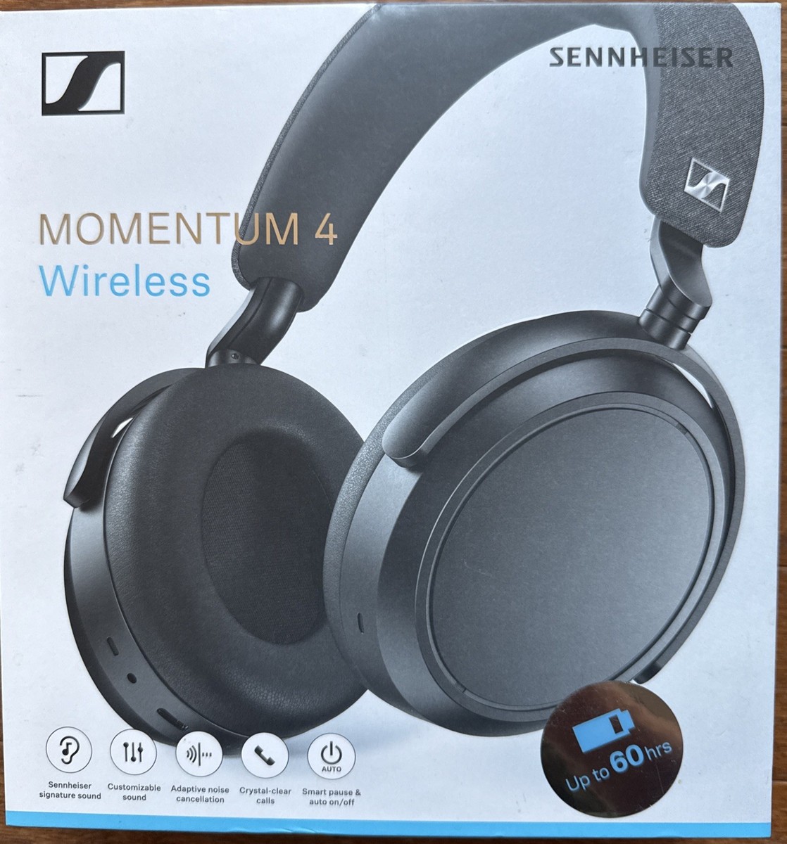 ヘッドフォン/イヤフォン SENNHEISER - SENNHEISER MOMENTUM On-Ear wireless ゼンハイザー、NC+Bluetooth搭載ヘッドフォン「MOMENTUM On-Ear