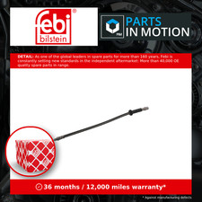 Image of Brake Hose fits BMW 735 E32 3.4 Front Left or Right 86 to 92 Hydraulic Febi New