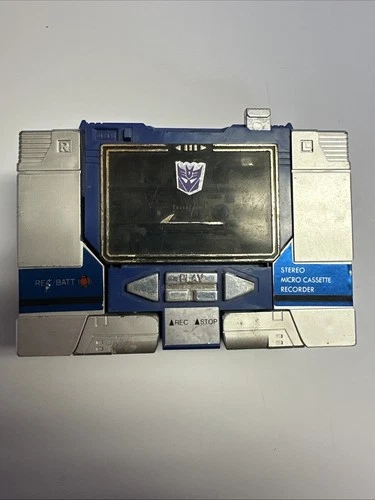 Transformers G1 Vintage Takara 1974 1983 Soundwave Cassette Player