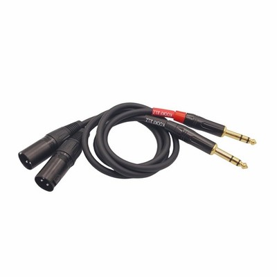 XLR to 1/4 Inch Audio Cable - Professional Microphone Cable for Mixer, Amp, S...