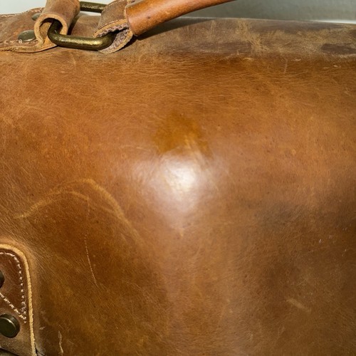 Tiding Canvas & Leather Messenger Distressed Work /School Bag Travel - Picture 5 of 8