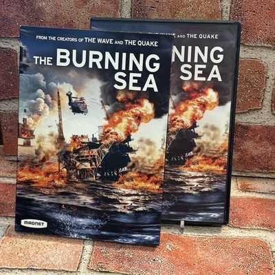 The Burning Sea DVD Used Disaster Thriller From The Wave And The Quake 2021