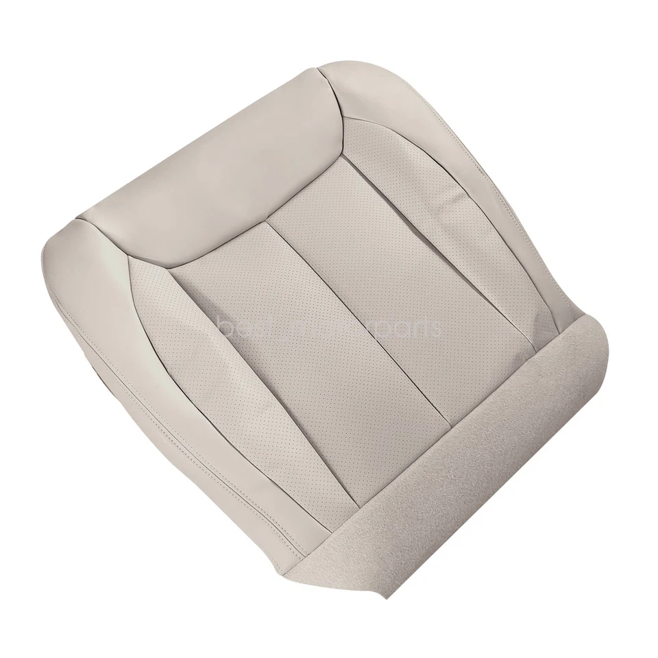 Driver Passenger Bottom Shale PERF Leather Seat Cover For 06-11 Cadillac DTS Foto 4 de 4