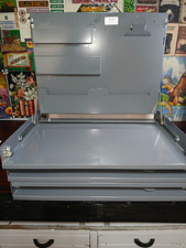 Bureau mural pliable Budget Buddies gris 20x15