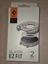 Spigen 2 Tempered Glass Screen Protector, Glastr EZ Fit, Galaxy Watch 6 40mm 