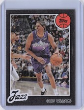 2025-26 Topps Cody Williams 1980-81 Topps Basketball #80BK-37 Utah Jazz